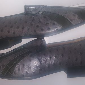 Loafers by Fratelli, Grey and Black Size11,classic